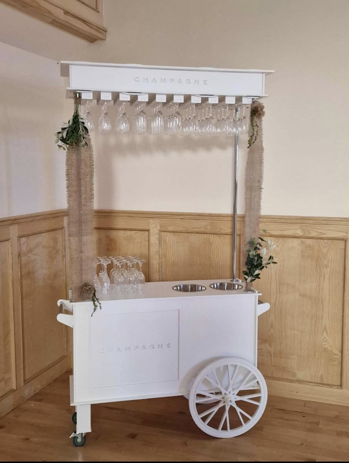 Champagne Cart Hire
